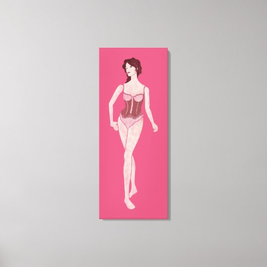 マレディーマネキン キャンバスプリント (正面)