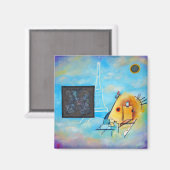 マレビッチとカンディンスキーの会話 マグネット (正面/裏面)