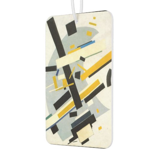 マレビッチプリント、シュプリマスNo. 58、 カーエアーフレッシュナー (左)