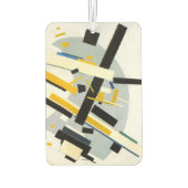 マレビッチプリント、シュプリマスNo. 58、 カーエアーフレッシュナー (裏面)