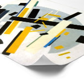 マレビッチプリント、シュプリマスNo. 58、マットポスター ポスター (角)