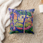 マレビッチ – リンゴの木の花 クッション (ブランケット)