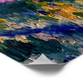 マレビッチ – リンゴの木の花 ポスター (角)