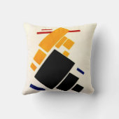 マレビッヒ – 制覇主義合成、飛行機 クッション (裏面)