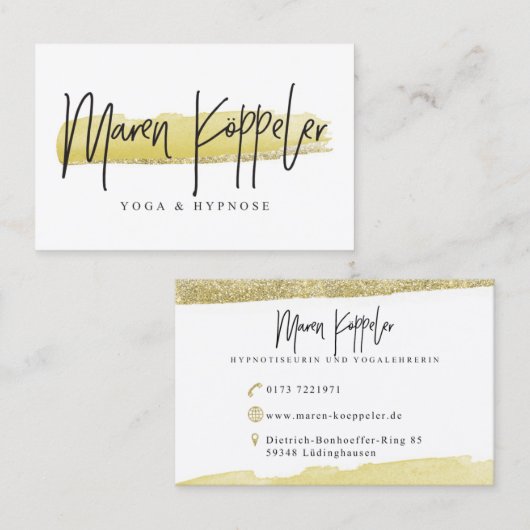 マレンケッペラー 名刺 (正面/裏面)