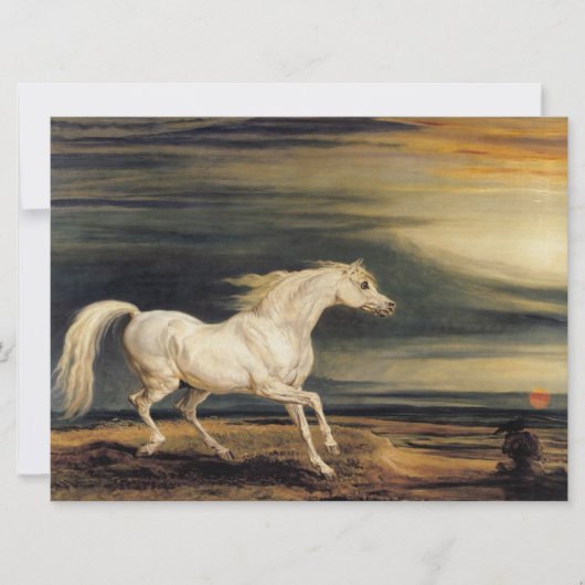 マレンゴ・ザ・ホワイト・ホース カード (正面)