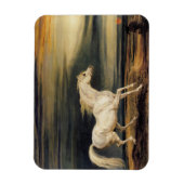 マレンゴ・ザ・ホワイト・ホース マグネット (縦)