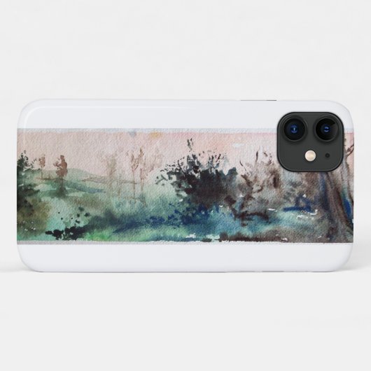マレンマトスカーナの風景の田舎 Case-Mate iPhoneケース (裏面(横))