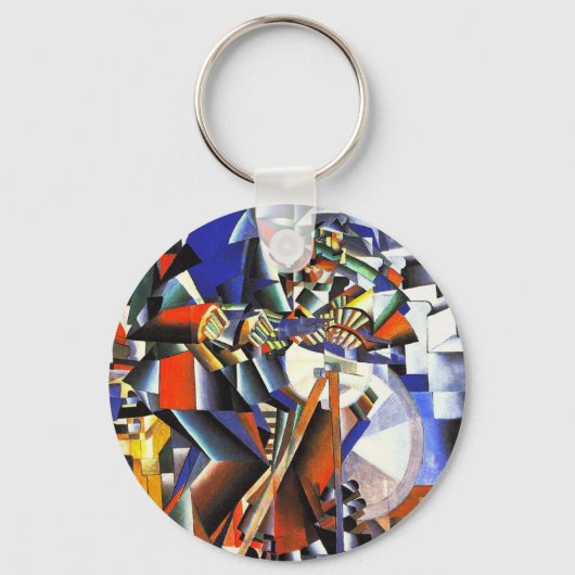 マレヴィッチ・カジミール・ザ・ナイフ・グラインダー キーホルダー (正面)