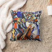 マレヴィッチ・カジミール・ザ・ナイフ・グラインダー クッション (ブランケット)