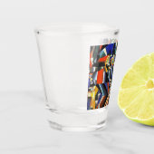 マレヴィッチ・カジミール・ザ・ナイフ・グラインダー ショットグラス (左)