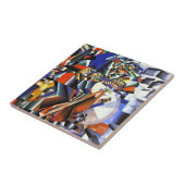 マレヴィッチ・カジミール・ザ・ナイフ・グラインダー タイル (側面)