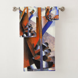 マレヴィッチ・カジミール・ザ・ナイフ・グラインダー バスタオルセット