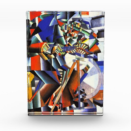 マレヴィッチ・カジミール・ザ・ナイフ・グラインダー フォトブロック (正面)