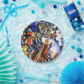 マレヴィッチ・カジミール・ザ・ナイフ・グラインダー ペーパープレート (パーティー)