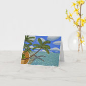 マレーシアのカード2枚 カード (黄色い花)