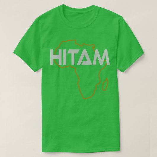 マレーシアのブラシアサードカルチャー Tシャツ (デザイン正面)