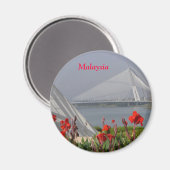 マレーシアのブリッジマグネット マグネット (正面/裏面)