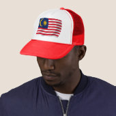 マレーシアの国旗ハット キャップ (インサイチュ)