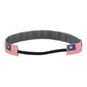 マレーシアの国旗 アスレチックヘッドバンド (裏面)