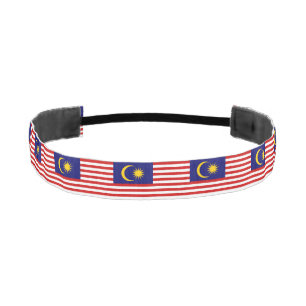 マレーシアの国旗 アスレチックヘッドバンド