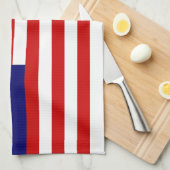 マレーシアの国旗 キッチンタオル (四つ折り)