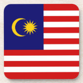 マレーシアの国旗 コースター (正面)