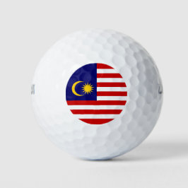 マレーシアの国旗 ゴルフボール