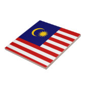 マレーシアの国旗 タイル (側面)