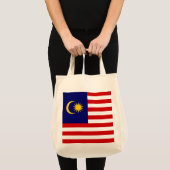 マレーシアの国旗 トートバッグ (正面(商品))