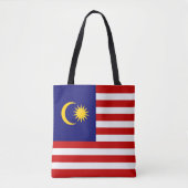 マレーシアの国旗 トートバッグ (正面)