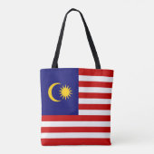 マレーシアの国旗 トートバッグ (裏面)