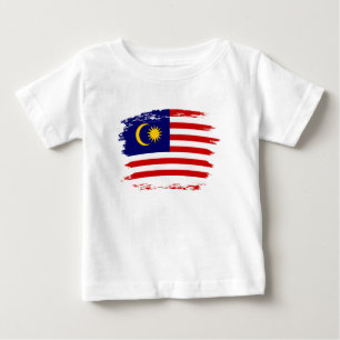 マレーシアの国旗 ベビーTシャツ