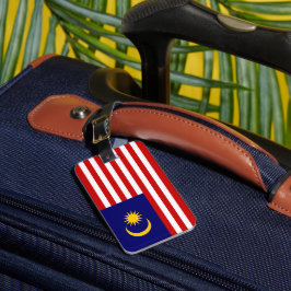 マレーシアの国旗 ラゲッジタグ