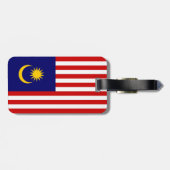 マレーシアの国旗 ラゲッジタグ (裏面横)