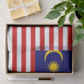 マレーシアの国旗 薄葉紙 (ギフト)