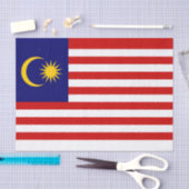マレーシアの国旗 薄葉紙 (クラフト)