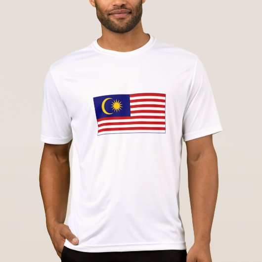 マレーシアの国旗 Tシャツ (正面)