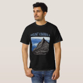 マレーシアの山キナバル Tシャツ (正面フル)
