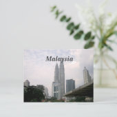 マレーシアの市街地 ポストカード (スタンド正面)