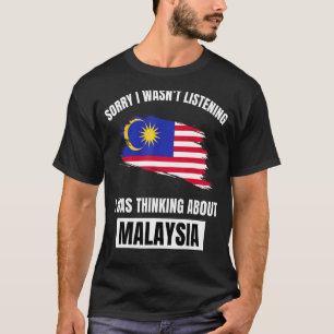 マレーシアの愛の申し訳な聞いAbou考えるではなかった Tシャツ