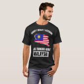 マレーシアの愛の申し訳な聞いAbou考えるではなかった Tシャツ (正面フル)