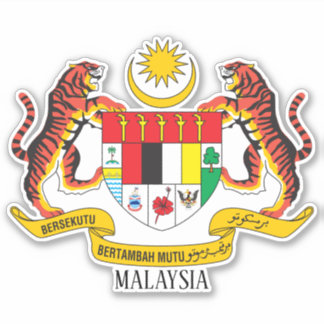 マレーシアの愛国軍服 シール