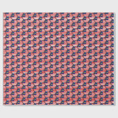 マレーシアの旗の蜜蜂の巣の包装紙 ラッピングペーパー (フラット)