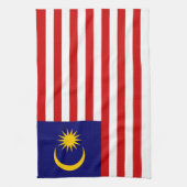 マレーシアの旗 キッチンタオル (縦)