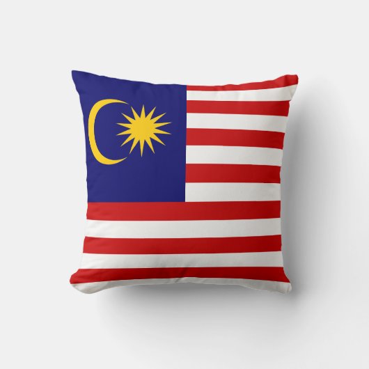 マレーシアの旗 クッション (正面)