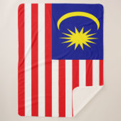 マレーシアの旗 シェルパブランケット (正面)