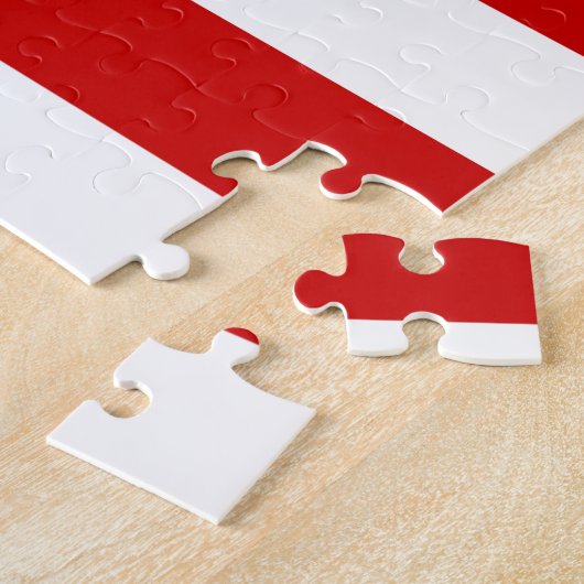 マレーシアの旗 ジグソーパズル (側面)