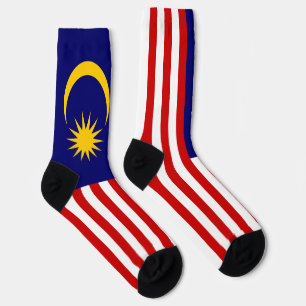 マレーシアの旗 ソックス