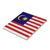 マレーシアの旗 タイル (側面)